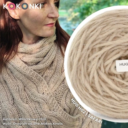 Autorka: Włóczkowy chill
Wzór: Draoidh od She.Makes.Knots