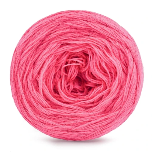 KOKONEK Mono Merino jeden kolor - bajeczny róż / 250m