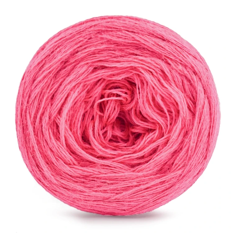 KOKONEK Mono Merino jeden kolor - bajeczny róż / 250m
