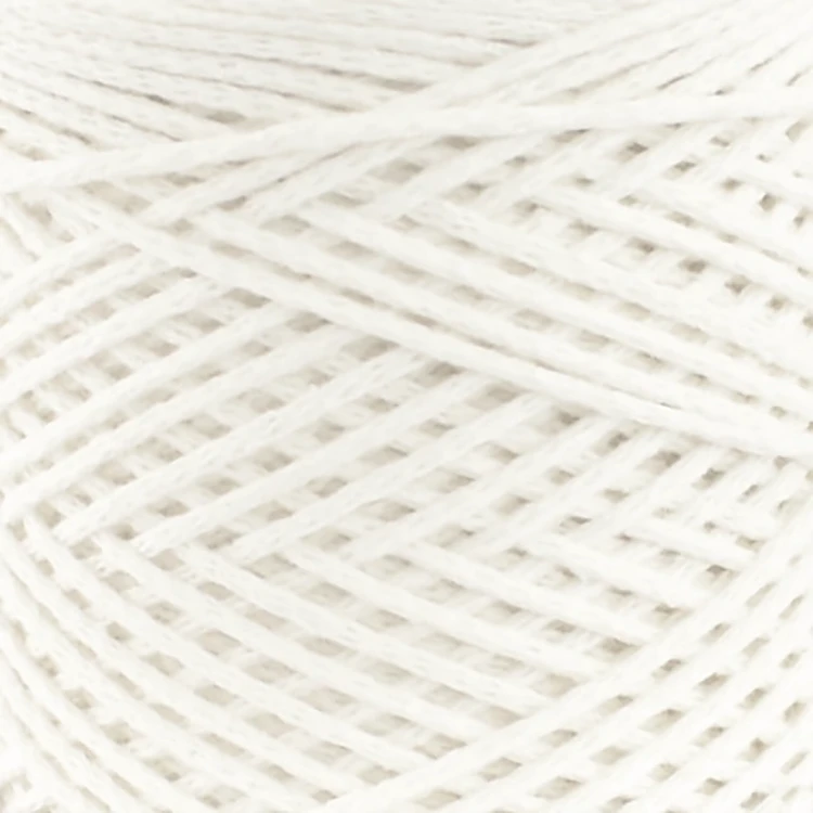 Sznurek Macrame Cotton by KOKONKI 2mm / rolka 200m / ecru (wiązany)