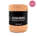 PREMIUM sznurek bawełniany by KOKONKI 5mm / rolka 100m / szmaragd (wiązany)