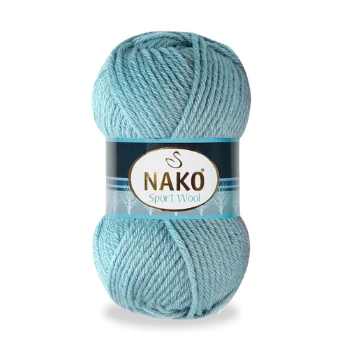 Włóczka Nako Sport Wool 6199 / jasny petrol