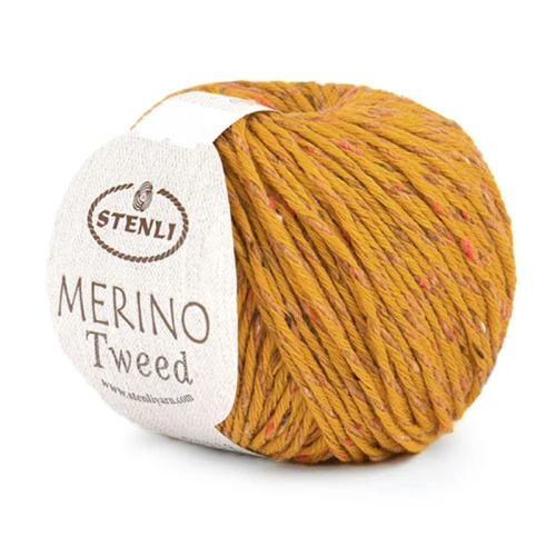 Włóczka Stenli Merino Tweed 28704 / kurkuma