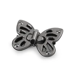 Zapięcie do torebki / 37x52 mm / ciemny nikiel / 1 szt / 630502