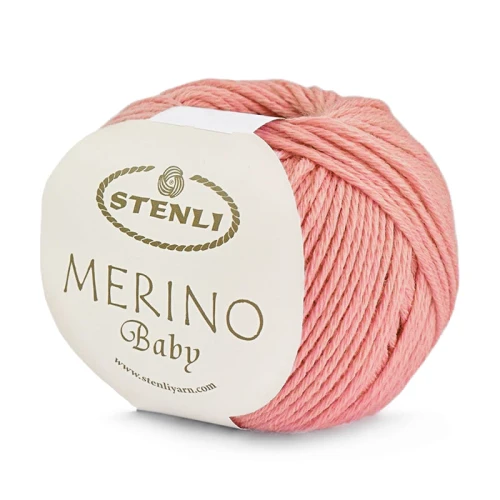 Włóczka Stenli Merino Baby 111 / jasna malwa