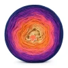 KOKONEK Merino 779 - Granat/ciemny cyklamen/bajeczny róż/pomarańcz/ptysiowy
