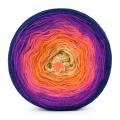 KOKONEK Merino 779 - Granat/ciemny cyklamen/bajeczny róż/pomarańcz/ptysiowy