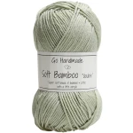Włóczka Go Handmade Soft Bamboo "double"  / 17767 wiosenna zieleń