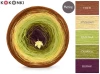 KOKONEK Merino 777 - Toffi/ptysiowy/limetka/oliwka/burak