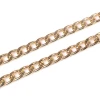 Łańcuszek do torebki z reliefem / 120x0.8 cm / złoto / 1 szt / 780597