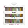 Zestaw drutów z żyłką Pony Colour / 3.0 - 7.0 mm x 14 cm