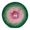KOKONEK Merino 784 - Ciemna zieleń/zieleń/brudny róż/malwa
