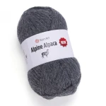 Włóczka YarnArt Alpine Alpaca New 1436 / ciemny szary melanż