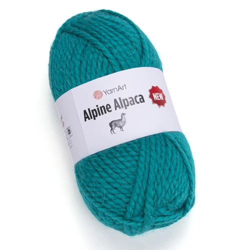 Włóczka YarnArt Alpine Alpaca New 1446 / szmaragd