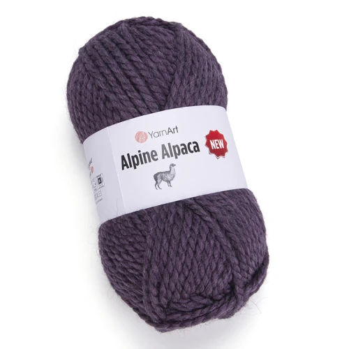 Włóczka YarnArt Alpine Alpaca New 1451 / blady fiolet melanż