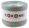 KOKONEK A806 Szary/mięta/biel/malinowy róż
