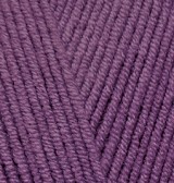 Włóczka Alize Cotton Gold 122 / fiolet / 100g