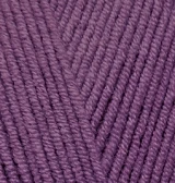 Włóczka Alize Cotton Gold 122 / fiolet / 100g