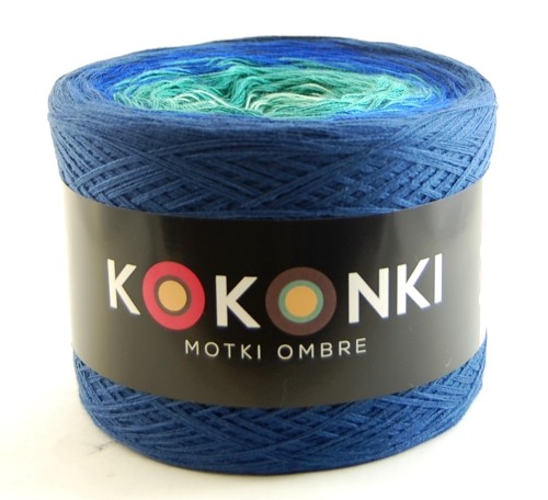 KOKONKI Motek Granat/kobalt/morski/mięta