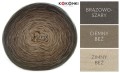 KOKONEK Classic A085 Brązowoszary/ciemny beż/zimny beż