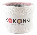 KOKONEK A017 Biel/brudny róż/szary/średni szary
