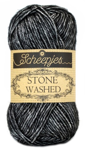 Scheepjes Stone Washed - 803 -Black Onyx