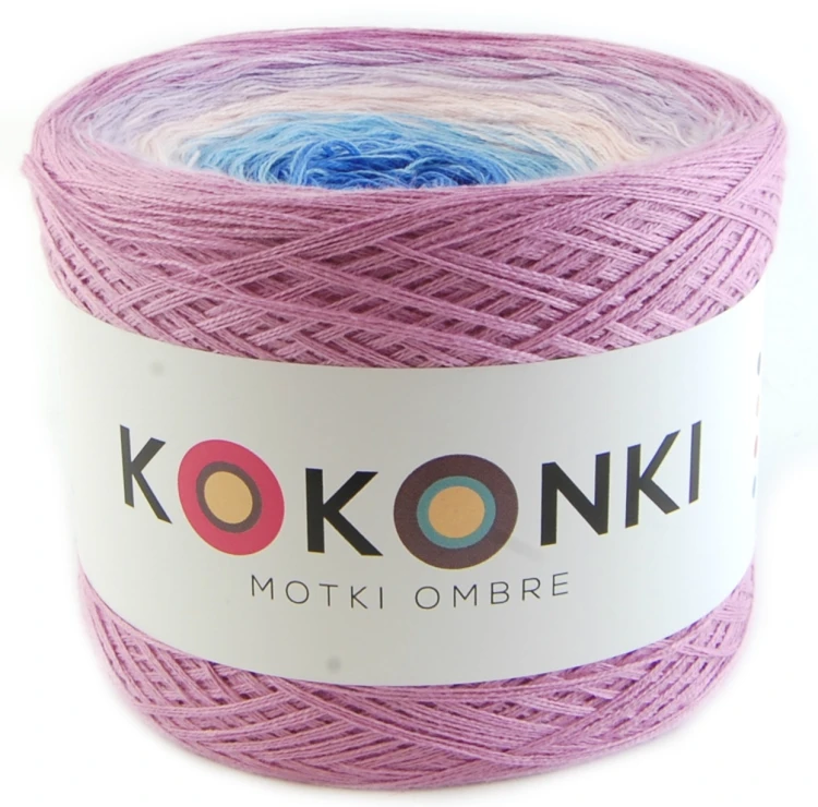 KOKONEK Wrzos/lawenda/pastelowy róż/błękit/niebieski