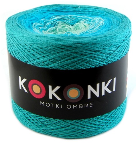 KOKONEK A829 Szmaragd/turkus/mięta