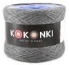 KOKONEK Classic A835 Średni szary melanż/szary melanż/fiołek/jeans melanż/indygo melanż