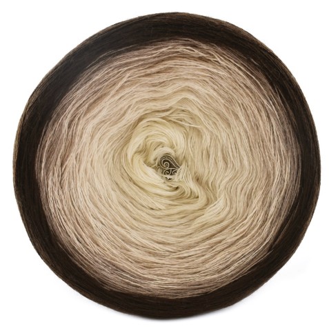 KOKONEK Merino 330 Coffee Praline - Ciemny brąz/cappuccino/safari/jasny beż/krem